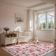 thumbnail image 5 of Alfombra Lahome, lavable con insectos, 180 x 270 cm, para salón, color rosa, 5 of 7