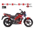 thumbnail image 3 of Motocicleta Veloci Razzer GTR 220cc Rojo 2025, 3 of 4