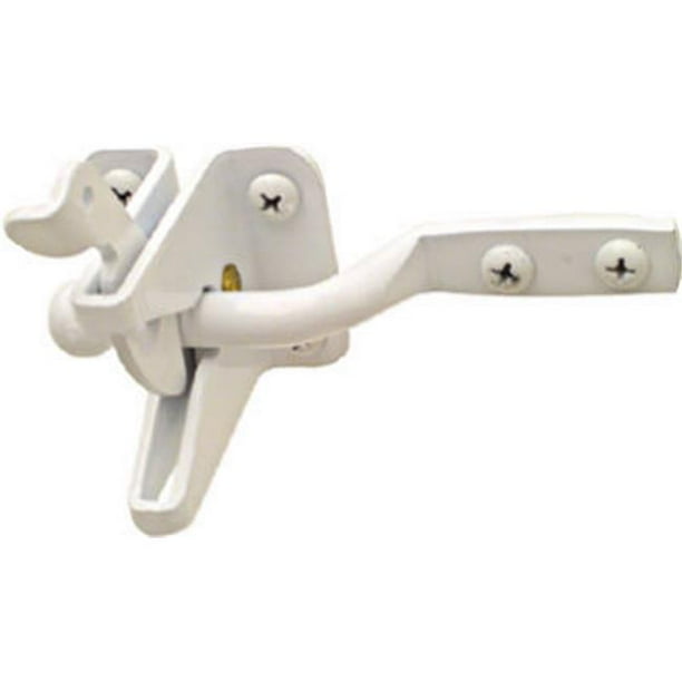 N262105 White Automatic Gate Latch