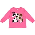 thumbnail image 3 of Inktastic I'm Two-cowgirl Riding Horse Birthday Girls Long Sleeve Toddler T-Shirt, 3 of 5