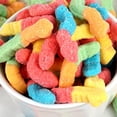 thumbnail image 4 of Neon Sour Gummy Worms, 2 Pound Bulk Bag, Sour Candy, The Hampton Popcorn & Candy Company, 4 of 5