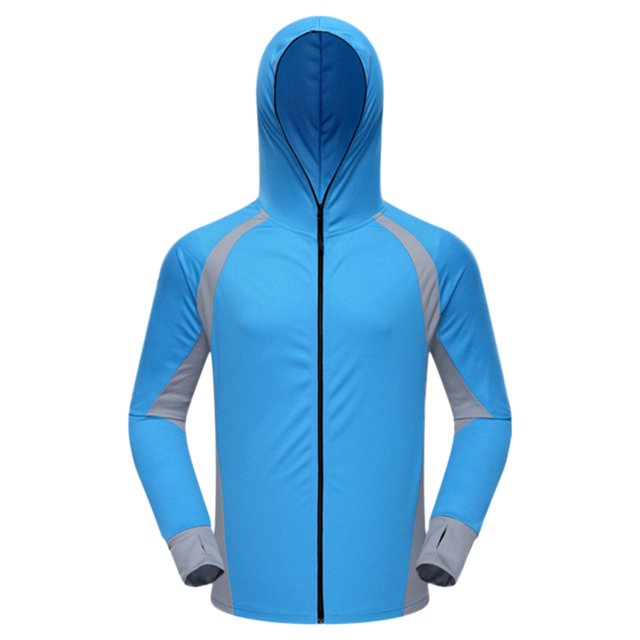 Ropa anti-UV Ropa transpirable de manga larga para el sol Ligera para deportes al aire libre