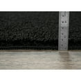 thumbnail image 5 of Garland Rug Clayton Plush Black Basic Utility Indoor Area Rug, 5' x 6', 5 of 6