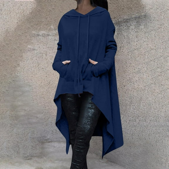 Mgmyaa Women's Plus Size Casual Long Sleeve Loose Hooded Sweatshirts Blouse Oversized Fall Fashion 2025