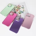 thumbnail image 6 of Compatible with iPhone 14 Pro Case Glossy Hard Electroplating Case Cute Women Girls Makeup Mirror Case Slim Soft Bumper Camera Lens Protection Screen Protector Shockproof Cover, Green, 6 of 6