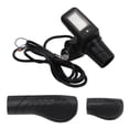 thumbnail image 3 of Electric Scooter Throttle Grip, Low Power Reminder 805 LCD Display Throttle Grip Easy To Install ABS  For Replacement, 3 of 8