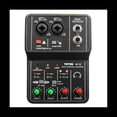 thumbnail image 5 of TEYUN Tarjeta de Sonido Q-12 Mezclador de Audio Placa de Sonido Consola Interfaz de Sistema de Escritorio 4 Canales 48V Potencia EstéReo Tarjeta de Sonido para Ordenador, 5 of 5