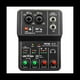 thumbnail image 5 of TEYUN Tarjeta de Sonido Q-12 Mezclador de Audio Placa de Sonido Consola Interfaz de Sistema de Escritorio 4 Canales 48V Potencia EstéReo Tarjeta de Sonido para Ordenador, 5 of 5