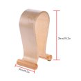 thumbnail image 2 of Soporte para auriculares para juegos Soporte de madera para auriculares con forma de arco de escritorio Soporte universal para auriculares, color abedul Inevent EL4845-01B, 2 of 7