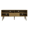 thumbnail image 5 of Madesa Modern TV Stand with 1 Door and 4 Shelves with Cable MANAGEMENT for 55, 65 Inch Media Storage Media Console Living Room and Bedroom Entertainment Center Wooden Television Cabinet - Rustic, 5 of 5