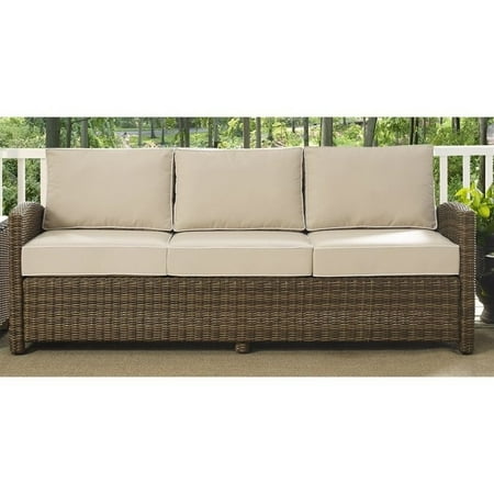 Crosley Bradenton Outdoor Sofa In Sand Canada Crosley Bradenton Outdoor Sofa In Sand