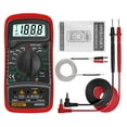 thumbnail image 1 of ANENG AN8205C Multimeter Digital Display Backlight AC/DC Detector Multifunctional Voltmeter Portable Temperature Multimetro Tester Electronic Detector Red, 1 of 9