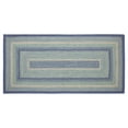 thumbnail image 5 of VHC Brands Jolie Farmhouse 36"x72" Area Rug Blue Textured Jute Striped Pad Rectangle Floor Decor, 5 of 7