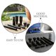 thumbnail image 3 of unbranded 16Ud Conjunto Boquillas Para De Jardín Con Patrones De Spray Versátiles Y Accesorio Negro, 3 of 8