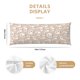 thumbnail image 3 of Balery White Goose Funda Protectora para Almohada Corporal de Algodón Hipoalergénico con Cierre(55 x 21 pulgadas), Almohadas No Incluidas, 3 of 7