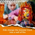 thumbnail image 4 of LEGO City Stuntz Double Loop Stunt Arena 60339, Monster Truck Playset with 2 Toy Motorcycles, Ramp, Wall of Flames, Ring of Fire, Snapping Snake Loop and 7 Minifigures, 4 of 6