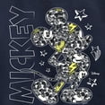 thumbnail image 3 of Disney - Mickey Mouse Pattern Drawing - Youth Crewneck Fleece Sweatshirt, 3 of 5
