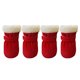 thumbnail image 1 of Botas De Nieve Para Mascotas, Zapatos Cálidos De Terciopelo Con Suela Blanda, Zapatos Cálidos Y Resistentes Al Viento Para Mascotas, 1 of 2