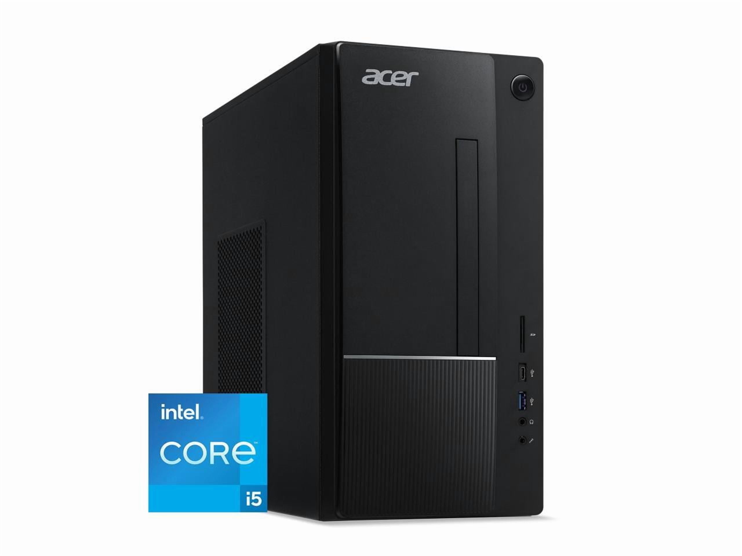 Acer Aspire TC-1775-UR11 Desktop Computer, Intel Core i5 14th Gen i5-14400, 8 GB, 512 GB PCI Express 4.0 SSD