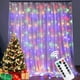 thumbnail image 3 of Guirnalda de luces LED navideñas con USB de 6/3 m, 8 modos, control remoto, para fiestas en casa, árbol de Navidad, decoración navideña, 3 of 5