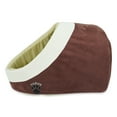 thumbnail image 7 of SUSSEXHOME Pets 13.8 x 17.7 x 13.8 Inches Washable Dog Bed for Small Dogs - Cozy Pet Tent Design Plush Dog Cave Bed - Semi Covered Hooded Cat Bed - ROSE, 7 of 7