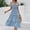 Blue, variant on Womens Neck Sleeveless Tiered Beach Tie Strap Smocked Maxi Dress Petite Dresses for Women Lightweight Summer Dress Dress Loose Casual Dress Fall Dresses for Women Dresses for Mom Shirt Dress for Women