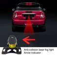 thumbnail image 1 of Gwong Autos ADVERTENCIA LUZ COLISIÓN DE TRASERA DE TERMENTA PEDIDA PEDIDA LA PROYECCIÓN LÁSER DE ALUMINIO FOG LÁMPARA PARA COCHES Gwong 24012763, 1 of 6
