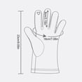 thumbnail image 2 of Minnieouse 1 par de guantes de calentamiento de invierno, guantes térmicos cómodos, guantes gruesos suaves y elásticos para pantalla táctil, suministro guantes y mitones Negro Minnieouse AP014336-02, 2 of 6