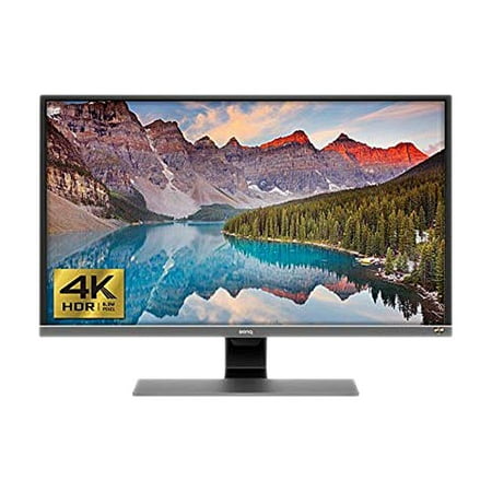 BenQ - EW3270U 32" IPS LED 4K UHD 60Hz Entertainment Monitor HDR10 Freesync (HDMI/DP/USB-C) - Metallic Gray