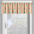 thumbnail image 4 of Ambesonne Kiss Valance & Curtain, Colorful Girl Lips Pattern, 55"x36", Multicolor, 4 of 6