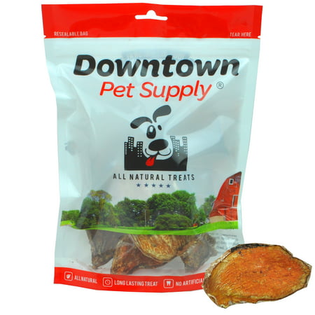 All Natural Dehydrated Sweet Potato Dog Chew Treats Made in USA, Single Ingredient, Grain Free, Human Grade Snacks for Small, Medium and Large Dogs or