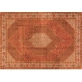 thumbnail image 1 of Ahgly Company Indoor Rectangle Persian Orange Traditional Area Rugs, 6' x 9', 1 of 1