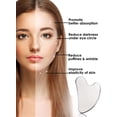thumbnail image 3 of Cara, masajeador facial corporal en forma de corazón, herramienta de cuidado de la piel de acero inoxidable, metal para reafirmar, 3 of 5