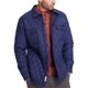 thumbnail image 1 of Chaqueta cortavientos acolchada resistente a la intemperie para hombre, azul, grande, 1 of 1