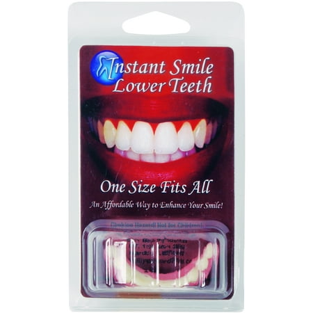 False teeth at walmart