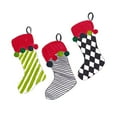 thumbnail image 2 of Pinto, Patricia 15x15 White Modern Wood Framed Museum Art Print Titled - Christmas Stockings, 2 of 4
