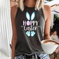 thumbnail image 2 of IROINNID Womens Casual Loose Tank Tops Easter Printing Round-Neck Sleeveless Summer Women Tops Spring Saving, 2 of 2