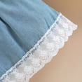 thumbnail image 4 of Sngxgn Girls 2 Piece Skirt Set Long Sleeve Knitted Sweater Pullover Top and Pleated Skirt 2 Piece Outfit(White,3Y), 4 of 6