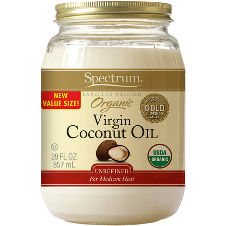 Spectrum Organic Virgin Coconut Oil, 29 fl oz - Walmart.com