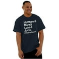 thumbnail image 4 of Matthew Mark Luke John Squad Men's Graphic T Shirt Tees Brisco Brands L, 4 of 6