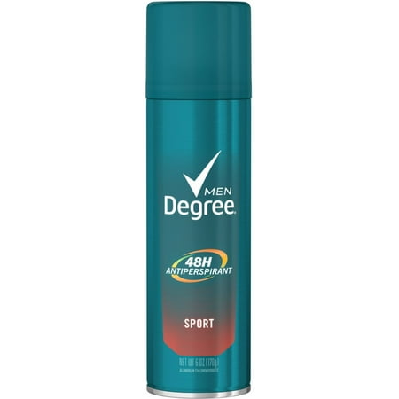 2 Pack - Degree Sport Aerosol Antiperspirant Deodorant, 6 ...