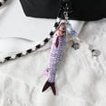 thumbnail image 3 of lanema Lovely Fish Pendant Statement Pendant Bag Pendant Key Ornament Texture Great for Dating and Social Event, 3 of 18