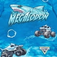 thumbnail image 3 of Camiseta Monster Jam Megalodon El Toro Loco Grave Digger, 3 of 8