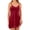C-Red451, variant on DHFJKG Silk Satin Nightgowns For Women V Neck Spaghetti Strap Pajama Lace Summer Lightweight Sleepwear With Adjustable Straps Leisure Home Clothes