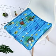 Volkmi Summer water cushion and air cushion dual-purpose cooling pad dark blue plum blossom