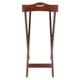 thumbnail image 4 of Winsome Wood Devon Butler TV Table with Serving Tray, Walnut Finish, 4 of 14