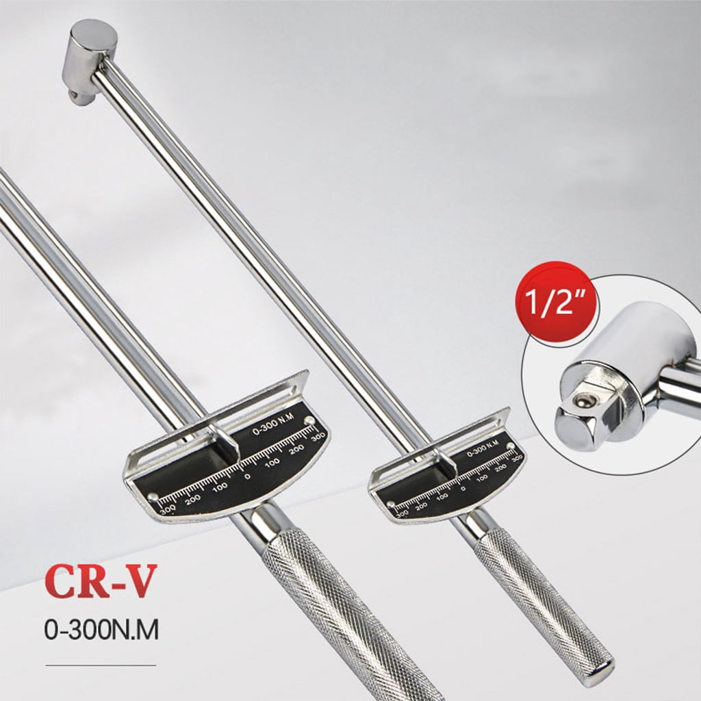 Pointer Socket Torque Wrench Non-slip 300N.for M Dial Torque Spanner Auto Repair Tension Wrenches Spanner Torque Spanner
