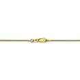 thumbnail image 4 of 10K Yellow Gold chain Spiga (Wheat) Flat 18 in 1 mm, 4 of 5