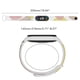 thumbnail image 3 of Correa Colorida Compatible Con Xiaomi Mi Band 3/4/5/6 Correa De Muñeca De Tpu Suave Pulsera De Repuesto Scienceny EL016944-13, 3 of 5