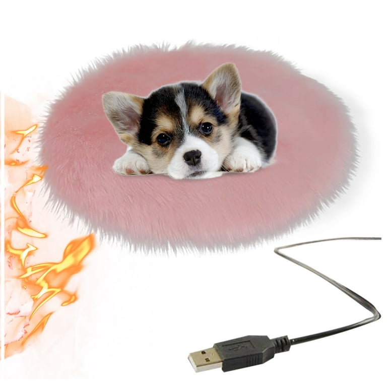 Pet Pad Warm for Outdoor Cat Pet Warmer Pad Small Heat Pad for Dogs Battery Operated Pet Heating Pad Pet Pads for Dogs Large Cat Calming Blanket Solar Powe Dog Heater Warm